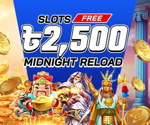 Slots 10% Midnight Reload Bonus 2,500 BDT