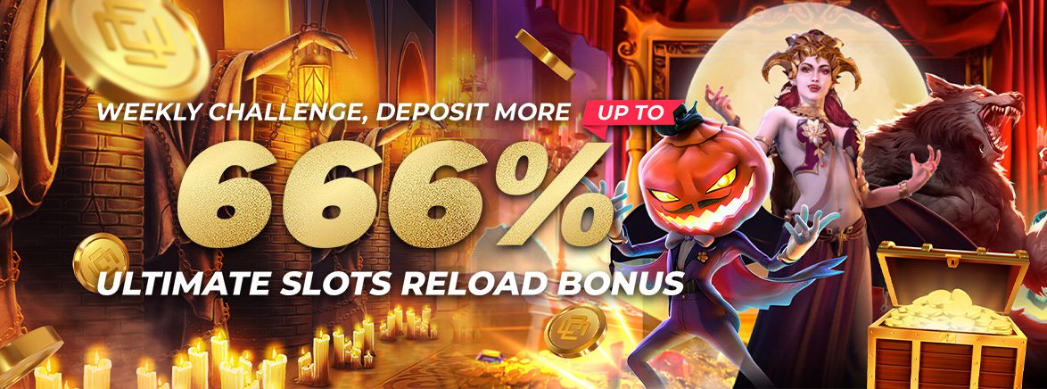 Slots Weekly Deposit Challenge up to 666%