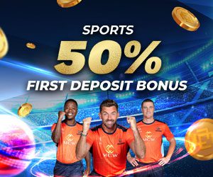 Sports 50% First Deposit Bonus 3,000 BDT